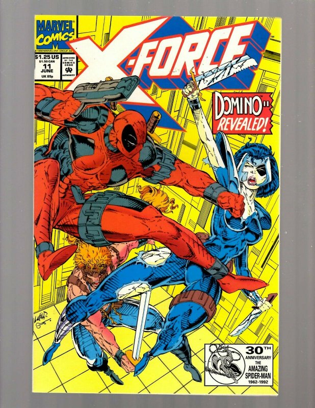 X-Force # 11 NM Marvel Comic Book Domino Deadpool Cable X-Men Wolverine JK7