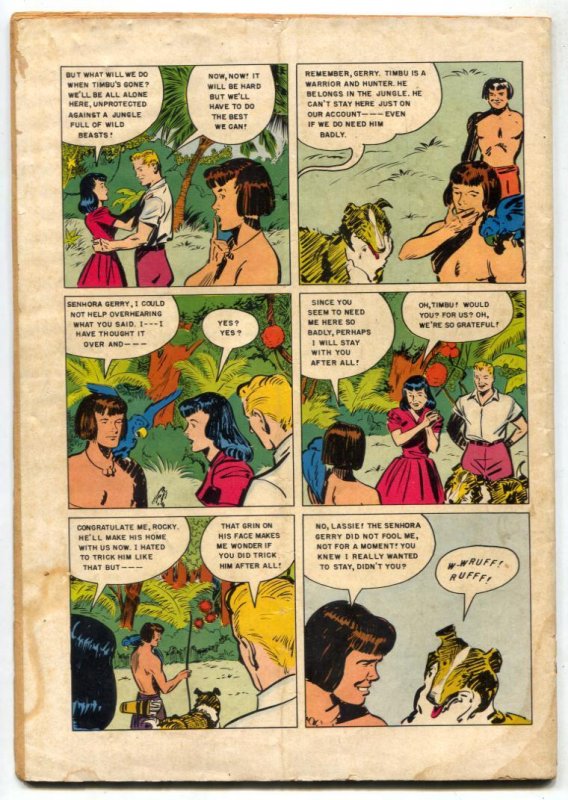 Lassie #15  1954 - Dell  -G/VG - Comic Book