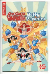 RED SONJA VAMPIRELLA BETTY VERONICA (2019 DYNAMITE) #5 VARIANT CVR D PARENT