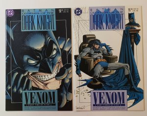 Batman: Legends Of The Dark Knight #16-20 Five Issue Venom Set VF/NM DC Comics
