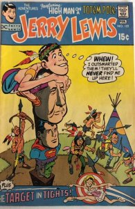 Adventures of Jerry Lewis #122 (1971)Spiro Agnew disgraced GOP VP-Nixon on pole!