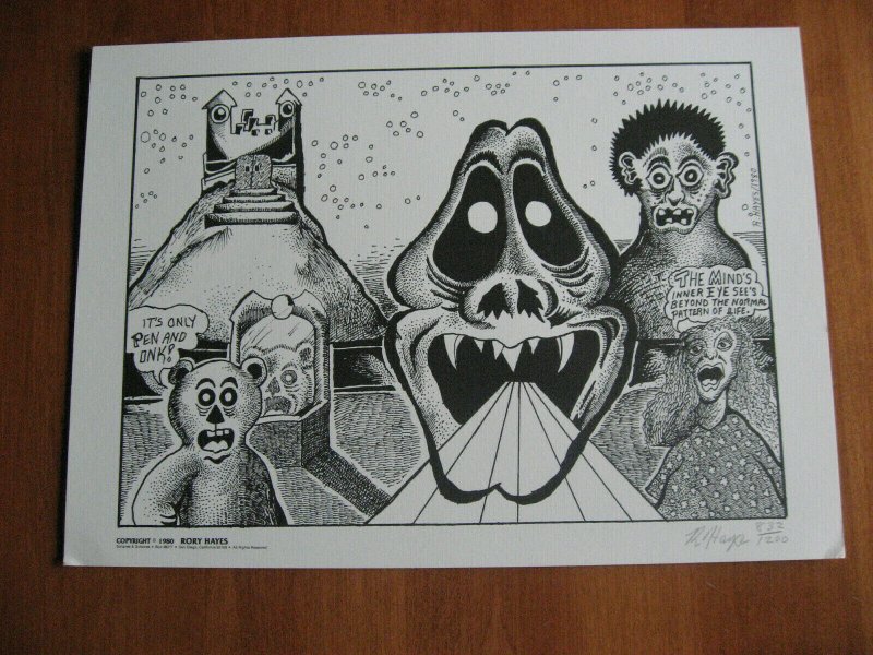 PORTFOLIO OF UNDERGROUND ART SIGNED CRUMB GRIFFIN WILSON SPAIN ET AL 1980