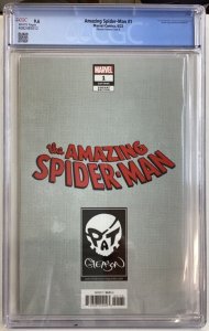 Amazing Spider-Man #1 - CGC 9.6 - Marvel - 2022 - Patrick Gleason variant cover!