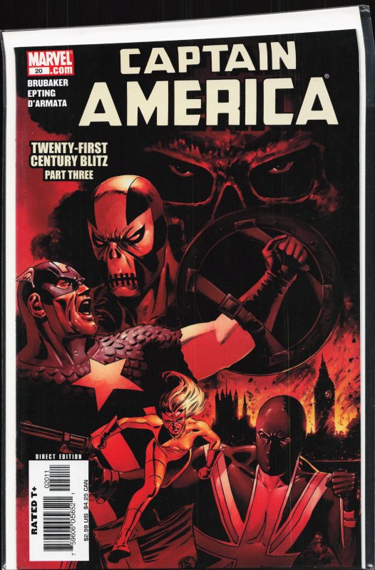 Captain America #20 (2006) Captain America