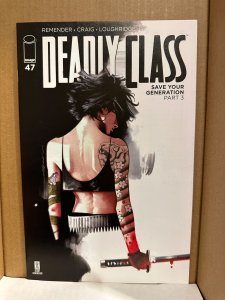 Deadly Class #47 NM/NM+ DEKAL Cover, Cover B (2021)