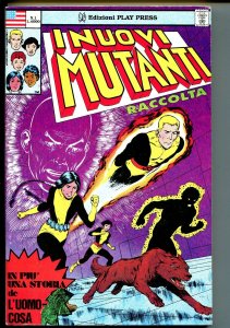 Inuovi Mutanti #1 1987-Marvel-Italian-1st issue-New Mutants 1-4-covers-FN
