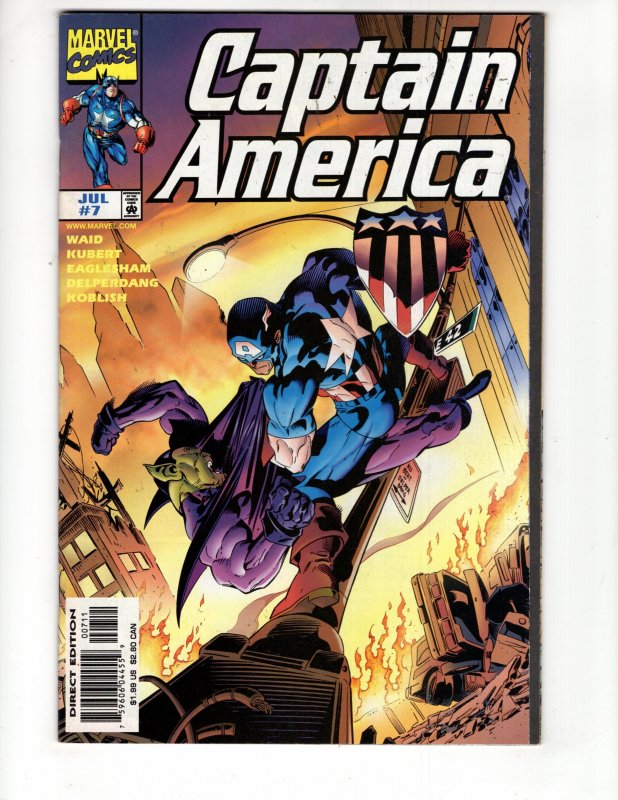 CAPTAIN AMERICA #7 SUPER SKRULL Appearance !!!  ID#20