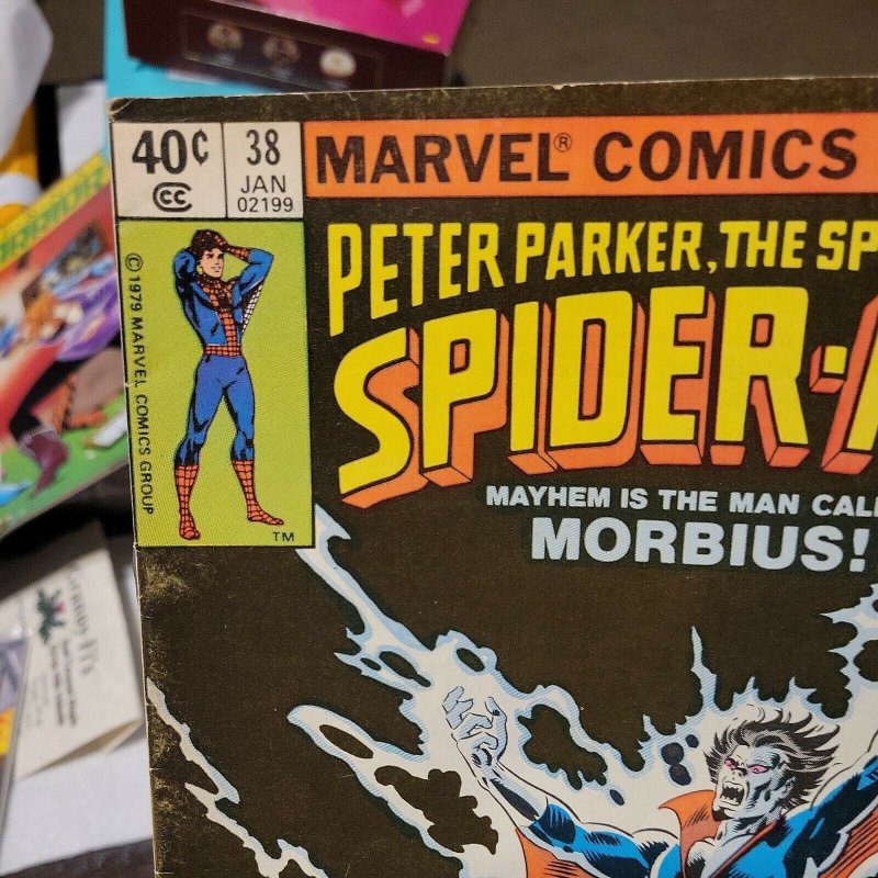 Peter Parker the Spectacular Spider-man 38 Morbius