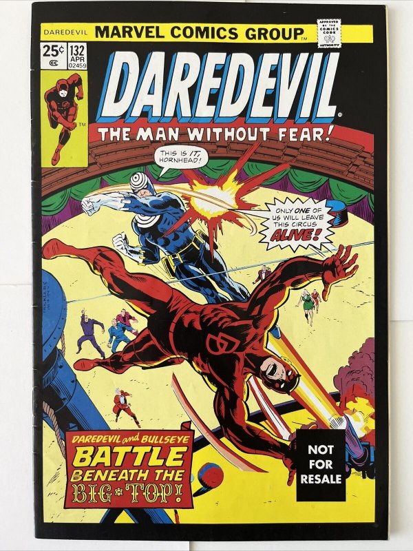 Daredevil Lot Of 3. #82, 112, 132(Reprint). Black widow, Bullseye, Scorpion.