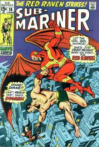 Sub-Mariner, The (Vol. 2) #26 VG ; Marvel | low grade comic June 1970 Red Raven 