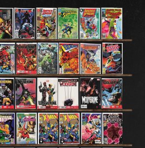 Huge Lot 150+ Comics with Wolverine, The Uncanny X-Men, Green Lantern & More!