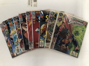 *Superman: Man of Steel (1991, of 135) 0, 9-10, 18-30 | 18 High Grade books