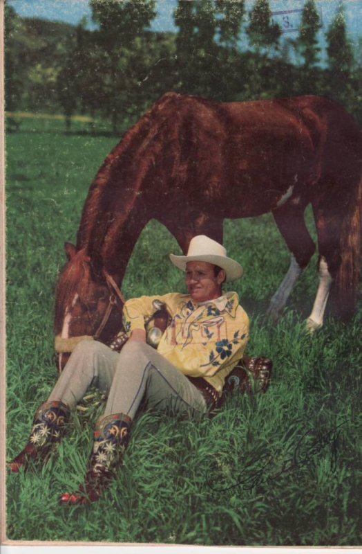 GENE AUTRY #37 JESSE MARSH ART 1950 EGYPTIAN COLLECTION VG