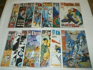 Checkmate (vol. 1, 1988) #1-33 (missing 7 issues), V2 #1 + Grindberg, Erwin DC