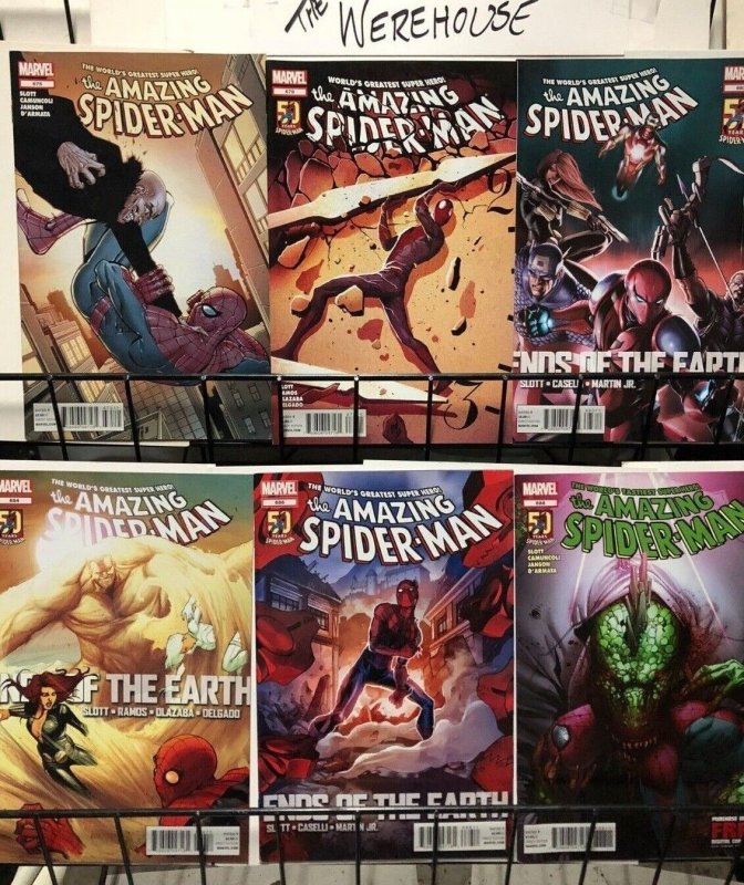 SPIDERMAN, AMAZING 589-698 (2009-) 71 DIFF  spectacular 21st century survey 
