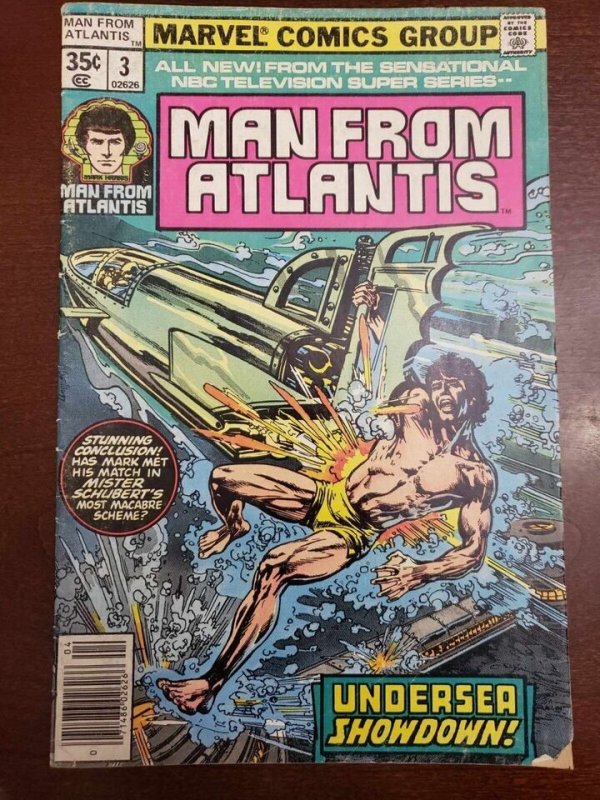Man from Atlantis #3 (1978) Very Good Cond.