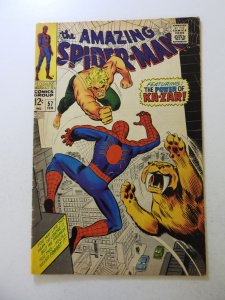 The Amazing Spider-Man #57 (1968) Fair condition pieces missing two ad pages