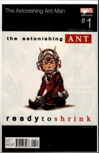 The Astonishing Ant-Man #1 Brooks Variant Cover (2015) Hip Hop Variant!