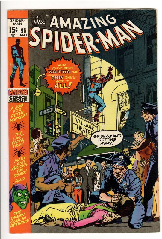 AMAZING SPIDERMAN 96 8.0 NOT CODE APPROVED;DRUG ISSUE! LOUISIANA !! STUNNER!