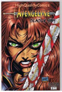 AVENGELYNE DEADLY SINS #2, NM, Good Girl, 1995, more indies in store