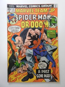 Marvel Team-Up #43 (1976) VG Condition! MVS intact! 1 in tear front cover