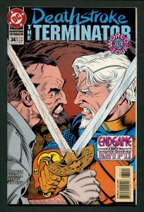 Deathstroke Terminator #34 ( 9.2 NM- )  Vigilante / 1994