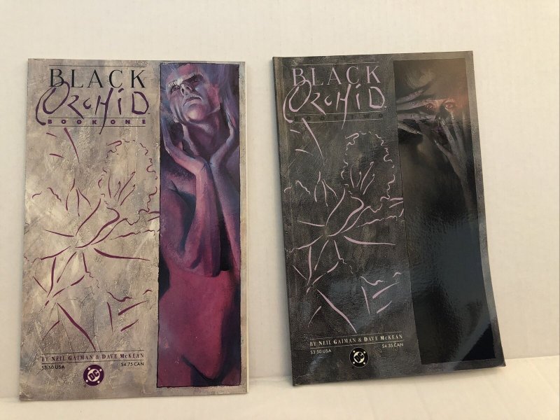 Black Orchid  #1 And #2   Lot Of 2