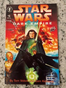 Star Wars Dark Empire # 6 NM Dark Horse Comic Book Limited Series Skywalker J599