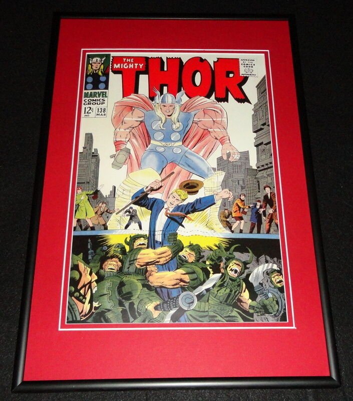 Mighty Thor #138 Framed 12x18 Cover Photo Poster Display Official Repro