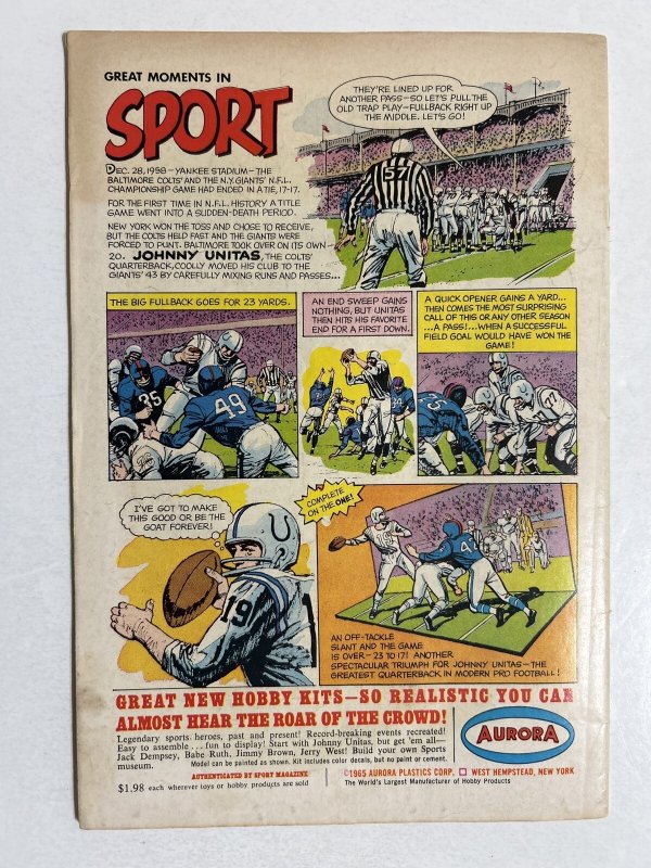 Star Spangled War Stories #124 VG 4.0 Comics 1966