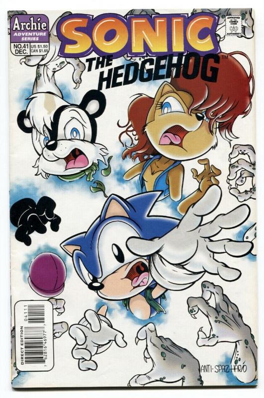 SONIC THE HEDGEHOG #41 1996-ARCHIE COMICS-SEGA 