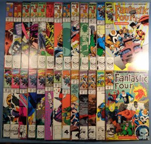 Fantastic Four Lot #325-349 Complete Run VF Spider-Man Hulk Ghost Rider