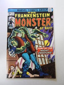 The Frankenstein Monster #14 (1975) VF- condition MVS intact