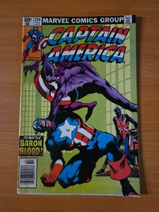 Captain America #254 Newsstand Variant ~ FN - VERY FINE VF ~ 1981 Marvel Comics