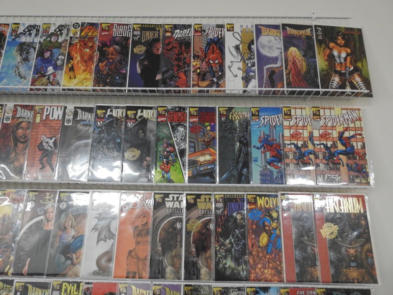 Huge Lot 170+ Comics W/ Wizard 1/2's, Book and Record Sets, +More! Avg V...