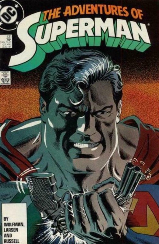 THE ADVENTURES OF SUPERMAN #431, FN+, Wolfman, DC, 1987,more in store