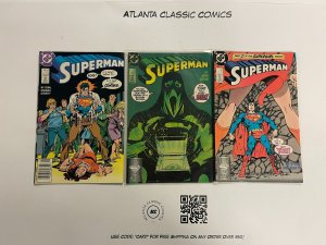 3 Superman DC Comic Books # 21 22 25 Batman Flash Wonder Woman Aquaman 11 MT1