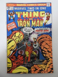 Marvel Two-in-One #12 (1975) VG+ Condition! MVS intact!