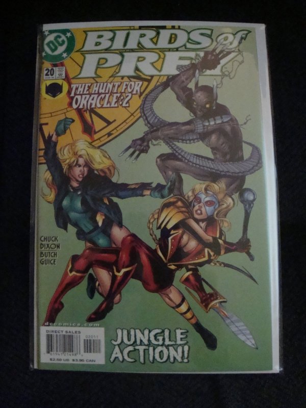 Birds of Prey #20 Chuck Dixon Story Jackson Guice Art