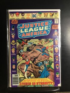 JUSTICE LEAGUE AMERICA #135 Fine, JSA, Ernie Chan cover, Dick Dillin art, 1976