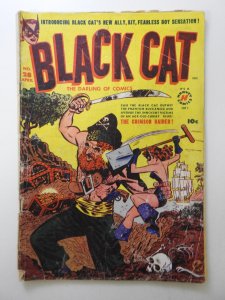 Black Cat Comics #28 (1951) The Crimson Raider! Good Condition Complete