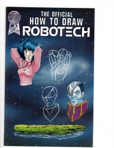 The  Official How To Draw Robotech #2 (1987) J606