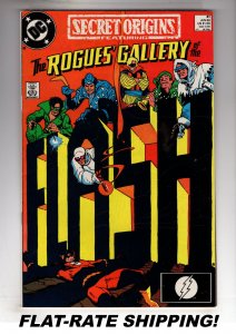 Secret Origins #41 (1989) ROGUES GALLERY OF THE FLASH! / ECA5