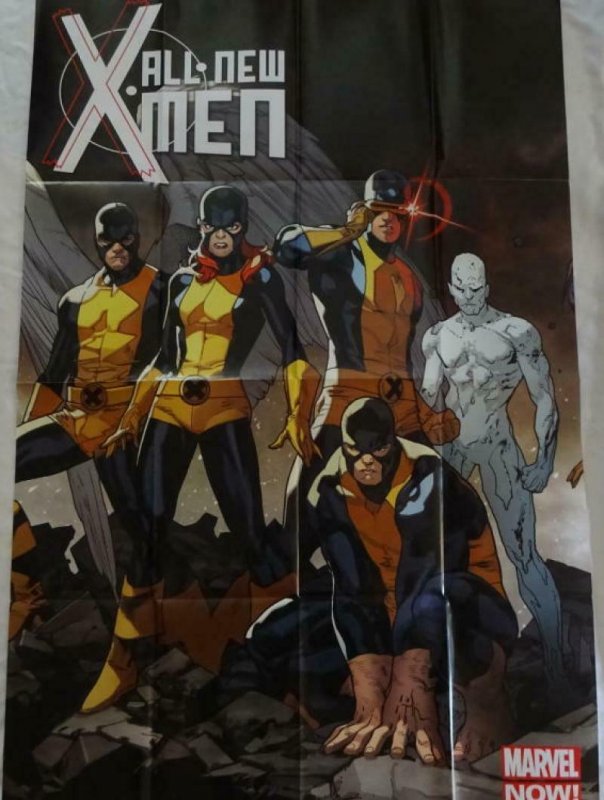 ALL NEW X-MEN Promo Poster, 24 x 36, 2012, MARVEL, Unused more in our store 268 