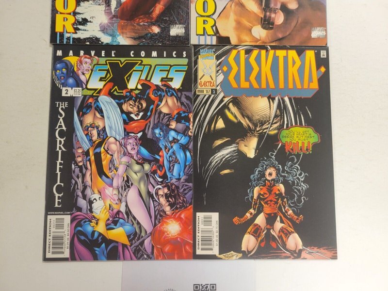 4 Marvel Comics #2 5 Elektra + #2 Exiles + #2 4 Code of Honor 60 TJ11
