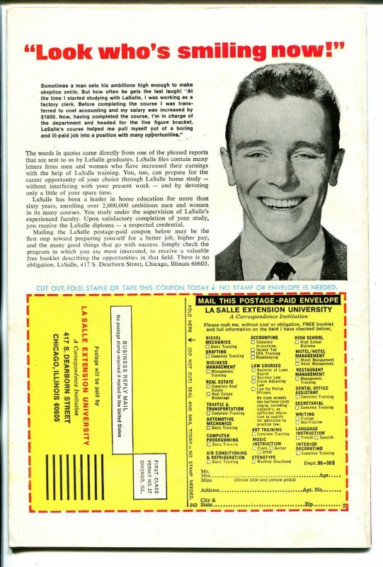 Our Love Story #24 1973-Marvel-romance stories-VG