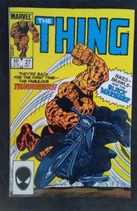 The Thing #27 1985 marvel Comic Book