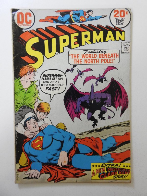 Superman #267 (1973) VG Condition!