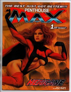 Penthouse Max #1 - Hericane - Bart Sears - Adam Hughes - NM