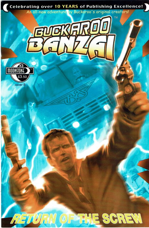 Buckaroo Banzai: Return Of The Screw #3 Nestler Special Edition Variant Cover NM